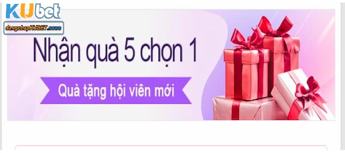 Khuyến mại Kubet 5 chọn 1